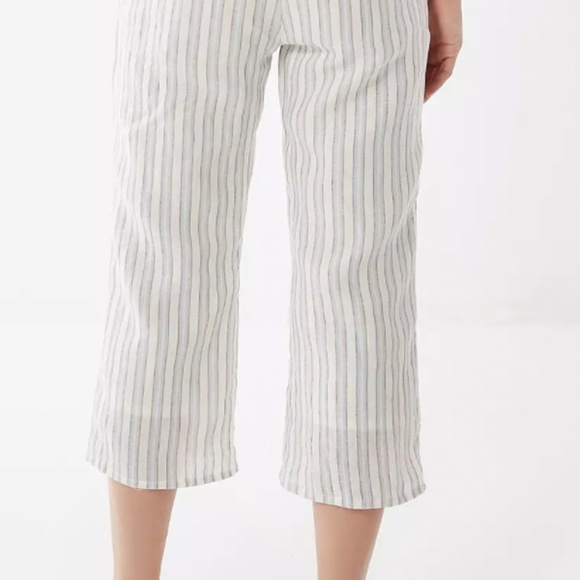 Revolve Ruffle Sleeve Striped Jumpsuit - Picture 4 of 5